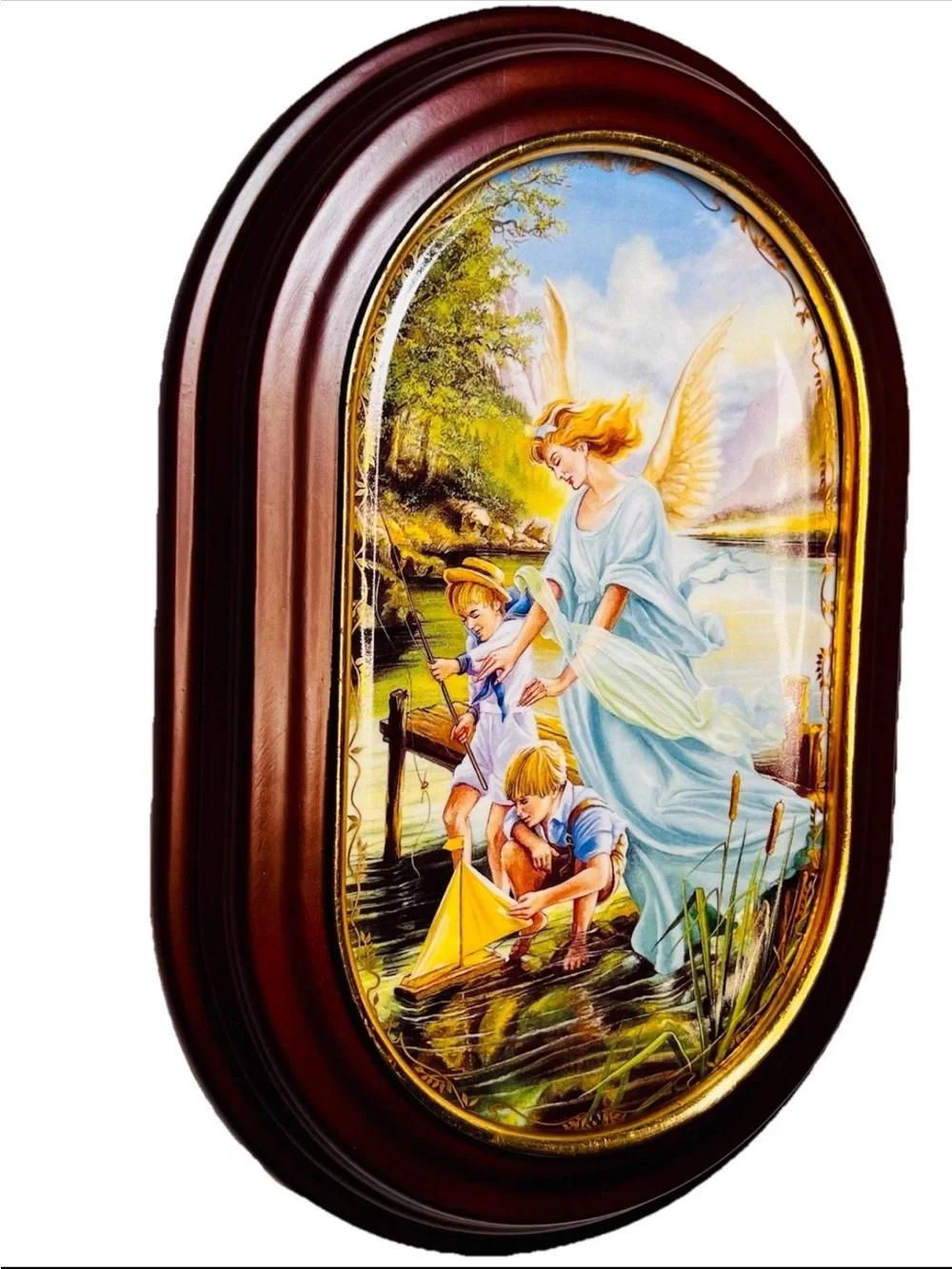 Guardian Angel Bradford Exchange ANNABURG COLLECTOR PLATE 1996 KA5257